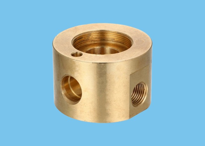 CNC processing of copper parts